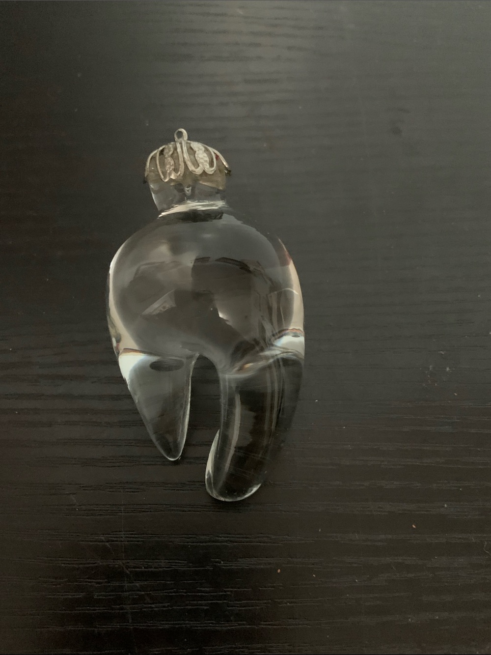 Glass Lobster Claw Ornament